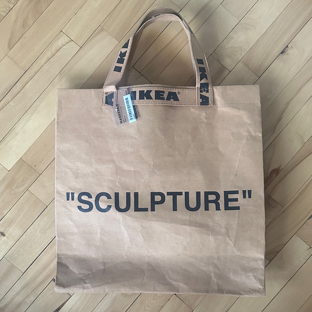 IKEA x Virgil Abloh 'Sculpture' Tote Bag
